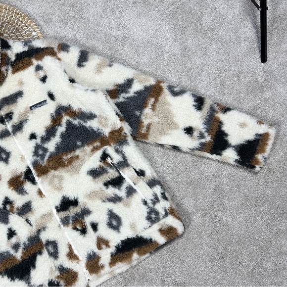 SOLD | Columbia Women’s Winter Pass Sherpa Full Zip Jacket in Rocky Mountain L - Picture 6 of 16